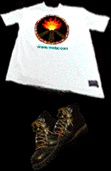floating roots t-shirt and boots